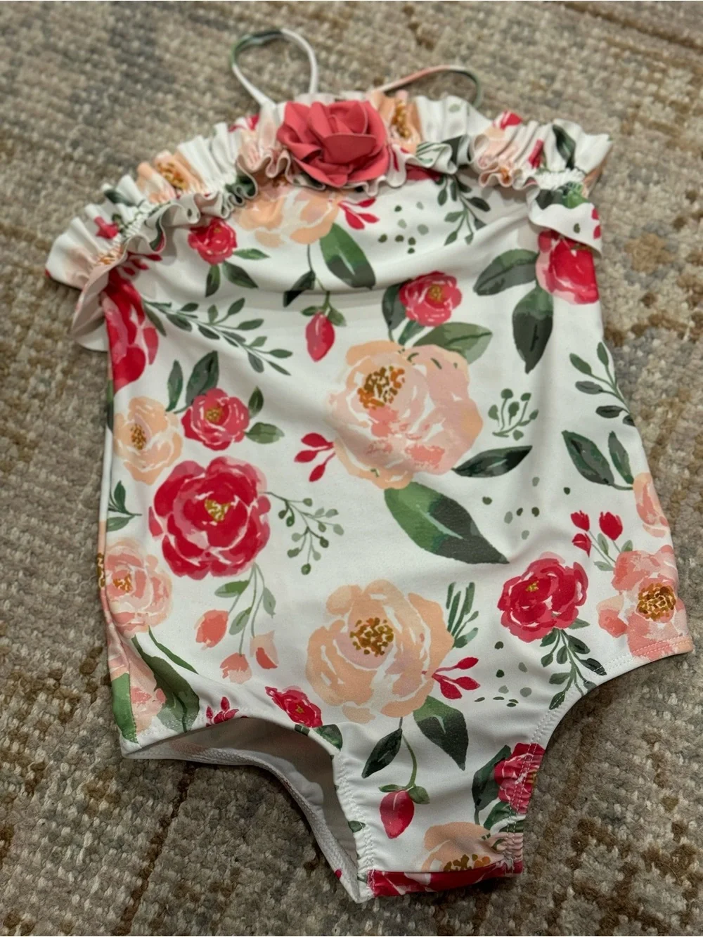 MUD PIE MUD PIE LARGE FLORAL SWIMSUIT Size 5